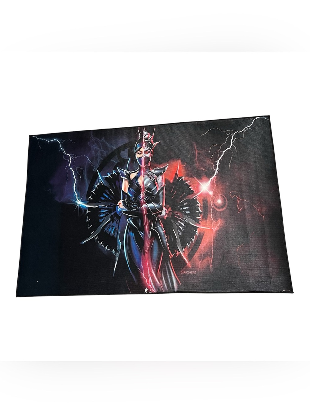 Mortal Kombat Kitana area rug 4ft x 2.5ft